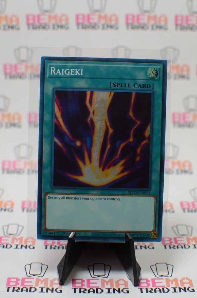 Raigeki SDCH-EN021 Structure Deck: Spirit Charmers 1st Edition