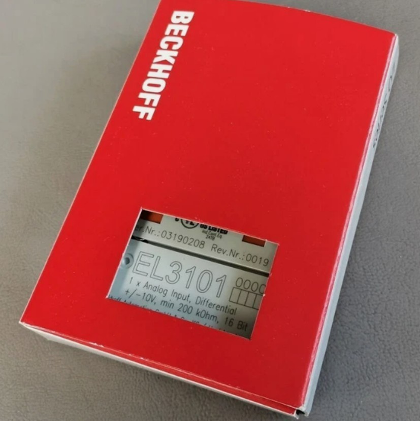 New In Box Beckhoff EL3101 PLC Module EL3101 EL3101 Free shipping