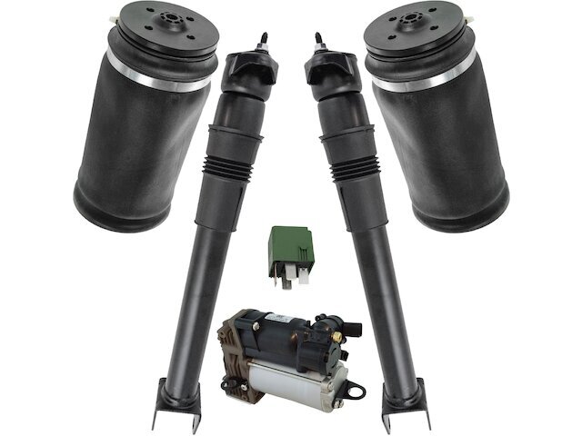 Air Suspension Compressor Shock Spring Kit fits Mercedes ML550 2008-2009 87PWDT