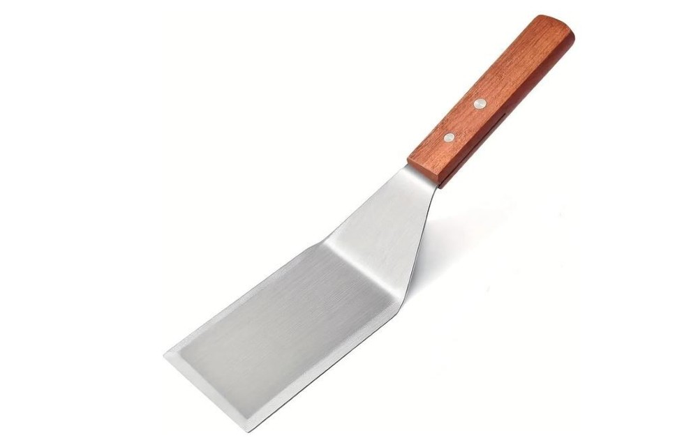 Heavy Duty Stainless Spatulas for Griddle Skillet BBQ Pancake Turner Cooking Set