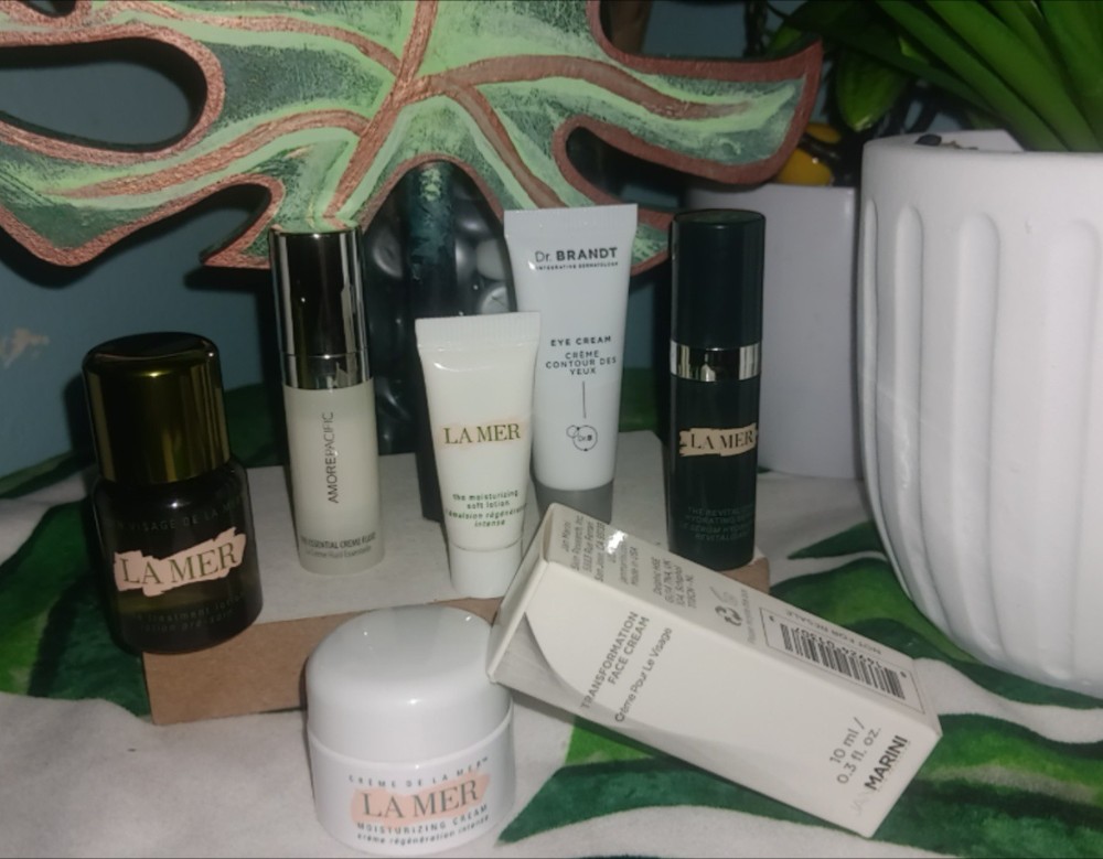 7-Piece Luxury Skincare Set with La Mer Jan Marini Amore Pacific  