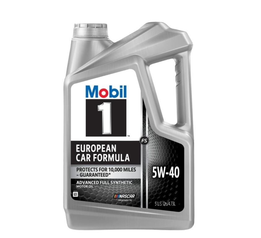 Mobil 1 FS European Car Formula Full Synthetic Motor Oil 5W-40, 5 Quart