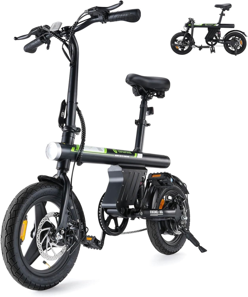 500W Folding Electric Bike for Adults 14 16 20 Inch 20 MPH E-Bike