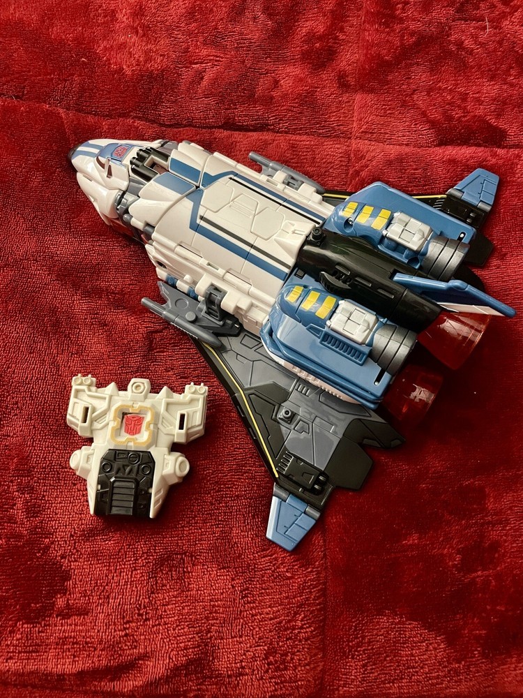 Transformers Armada JETFIRE BLUE Great Condition Near Complete