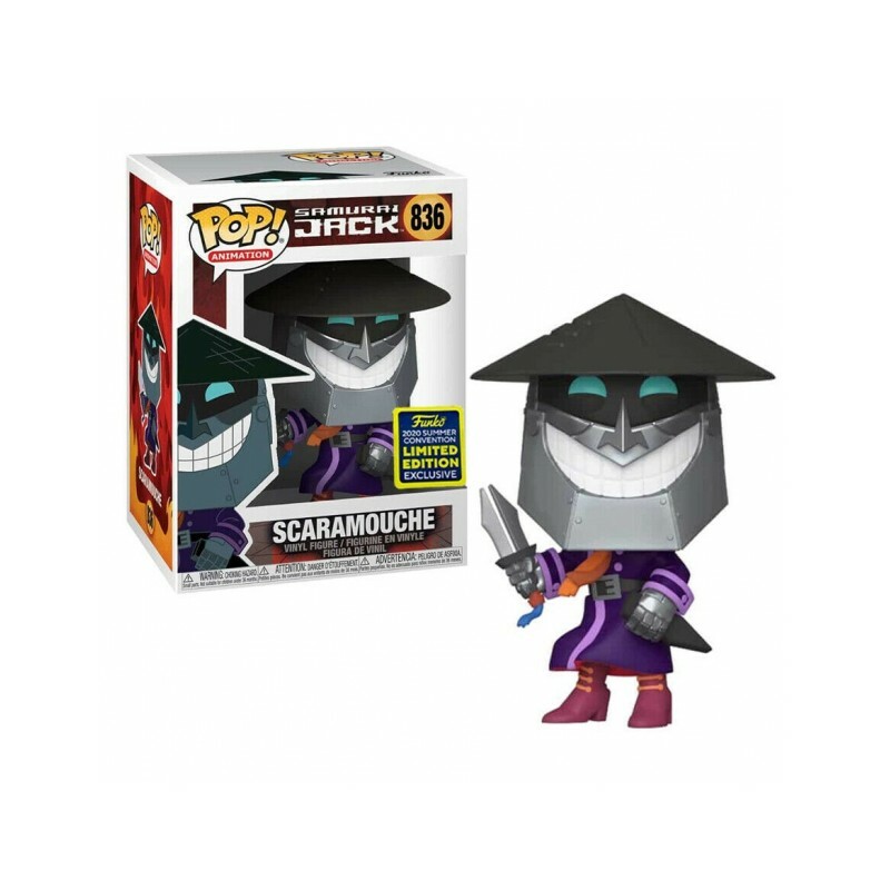 SCARAMOUCHE Samurai Jack 2020 NYCC Funko POP #836 New Mint Condition