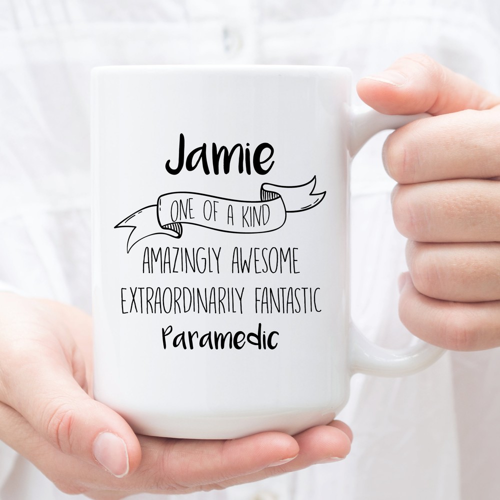 Personalized Coffee Mug For Paramedic Custom Gifts For Paramedic Perfect