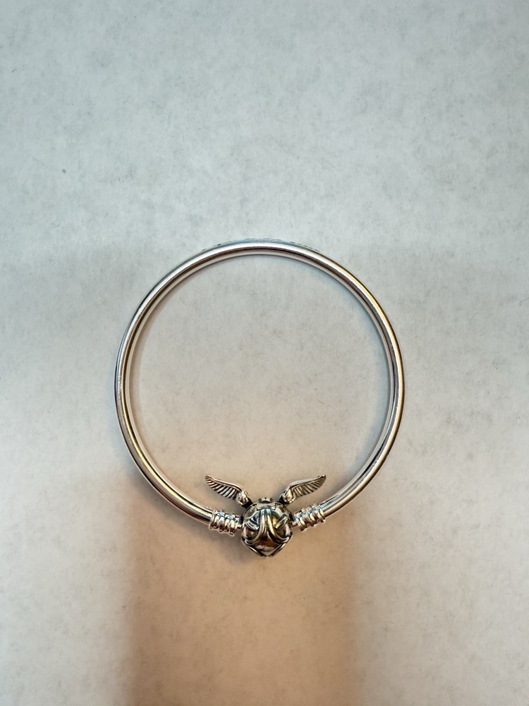 PANDORA Harry Potter Golden Snitch Bangle Bracelet 16cm #598619C00