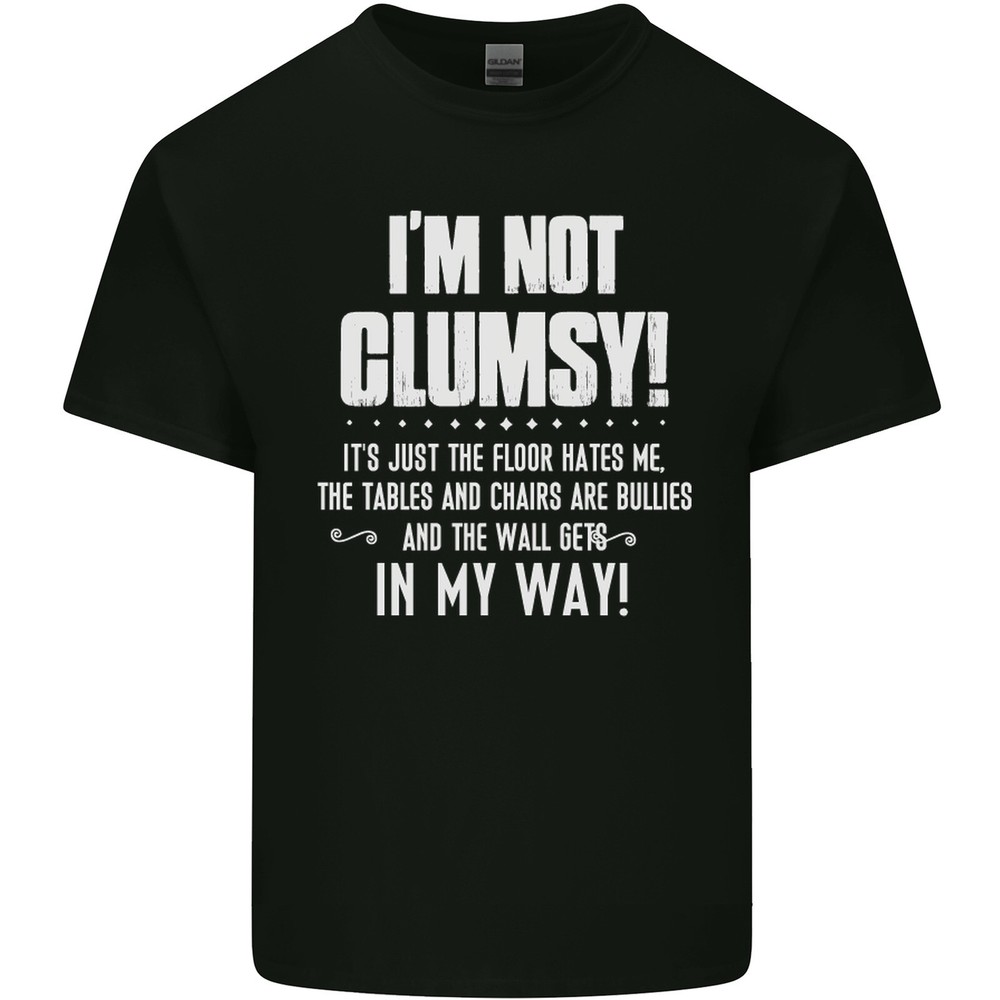 Im Not Clumsy Funny Slogan Joke Beer Mens Light Cotton T-Shirt