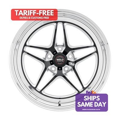 Weld 81HB7110B77A, One Rt-S S81 Series Wheel 17X11 5X4.75 Bc 7.7 Bs Performance
