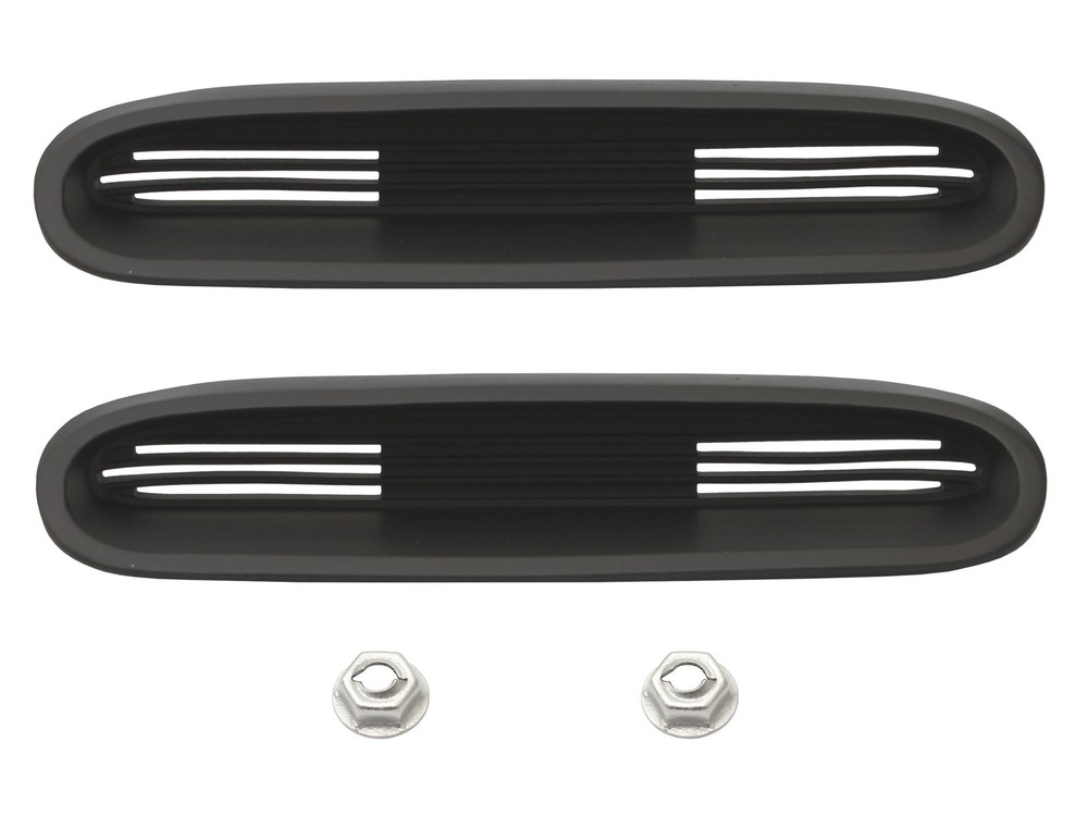 Holden Bonnet Scoop Insert PAIR + Fitting Nuts HT HG Monaro  vent