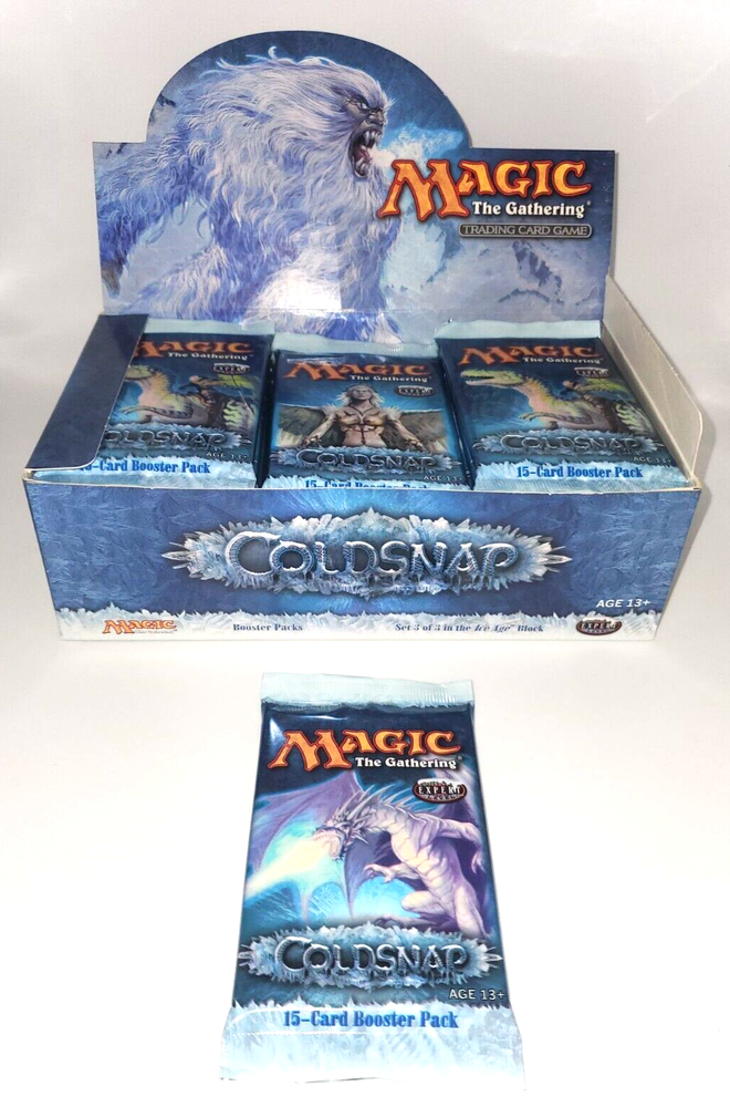 MAGIC THE GATHERING COLDSNAP BOOSTER PACK Brand New *Factory Sealed*