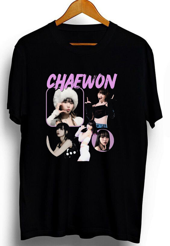 Kim Chaewon Le Sserafim Kpop Shirt, gift for fan, kpop merch