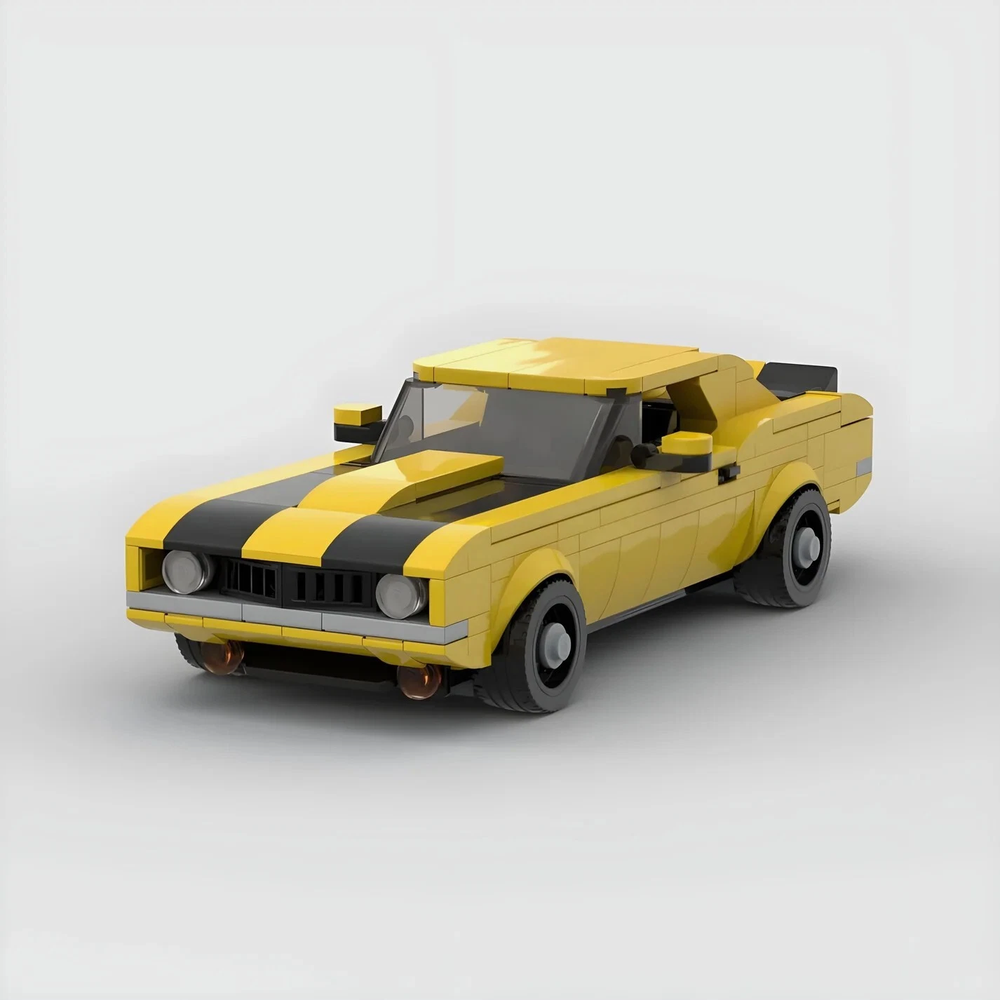 LEGO Car MOC: 1969 Chevrolet Camaro Z28-