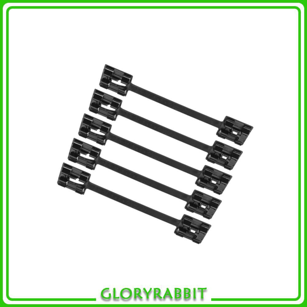 5X For 1995-2014 Astra Corsa Vectra Zafira Sill Strip Mounting Holder Clip Black