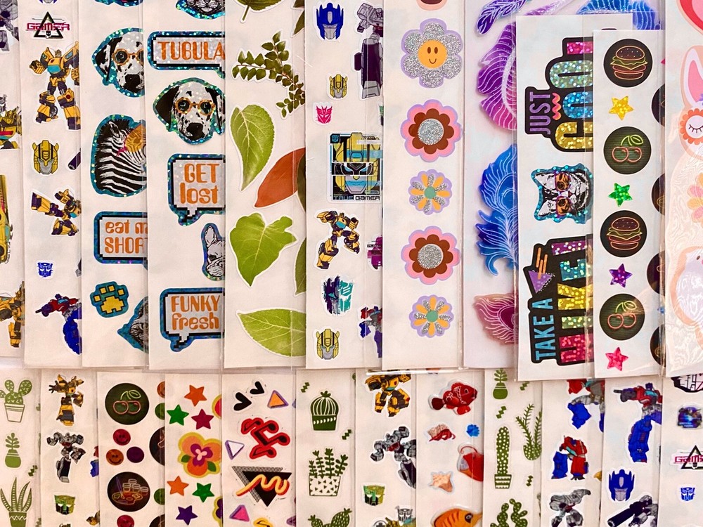 500 STICKER Lot 🦄Sandylion Hallmark STICKO American Greetings Creative