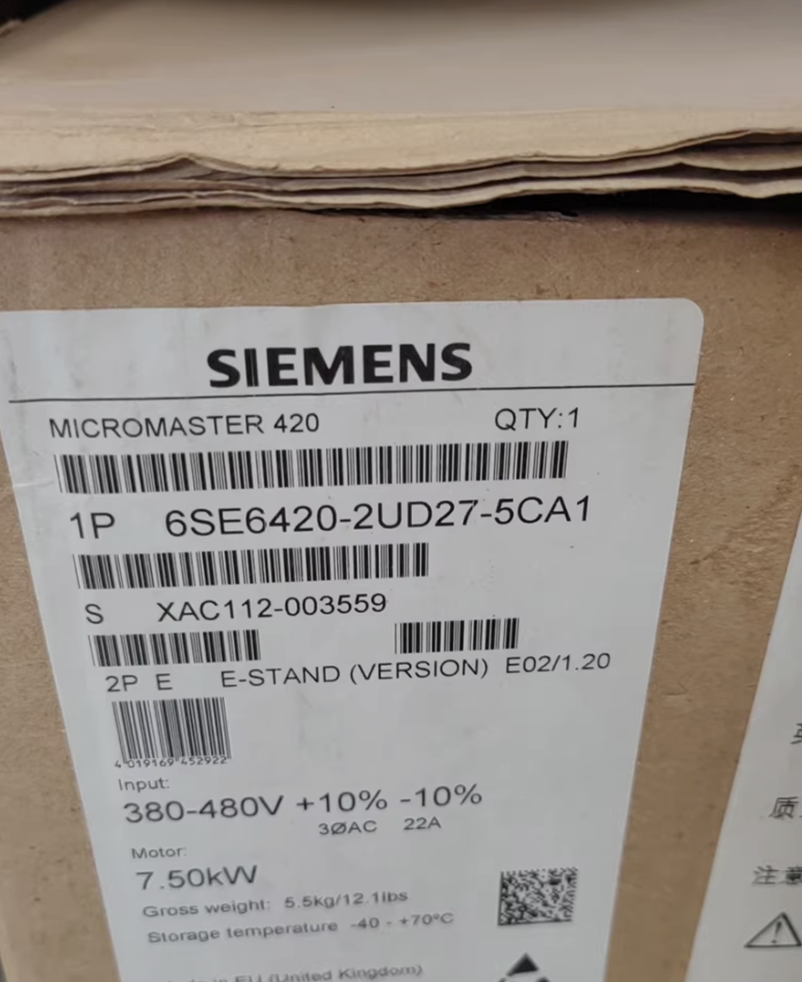 one for  Siemens 6SE6420-2UD27-5CA1 6SE6 420-2UD27-5CA1  amk Free delivery