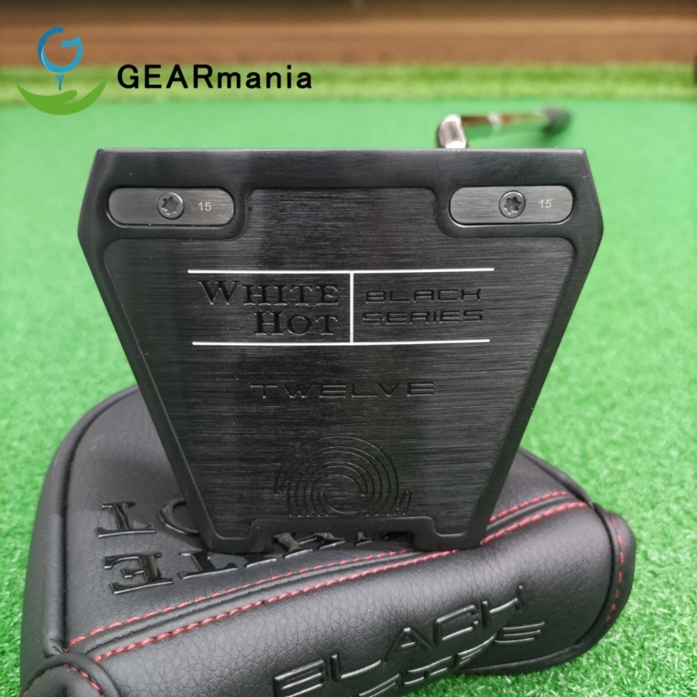 Odyssey White Hot Black Twelve 34 Inch Stroke Lab Putter with Precision Face