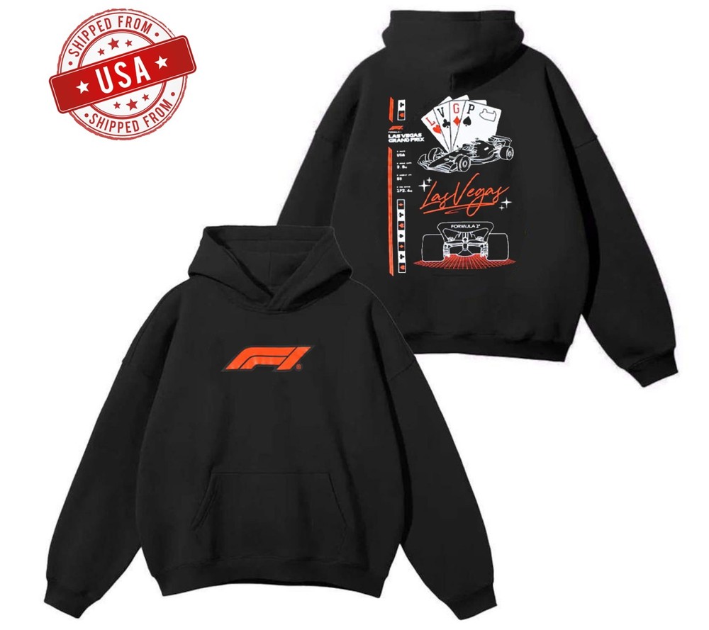 F1 2025 Las Vegas Grand Prix Steering reprint Hoodie