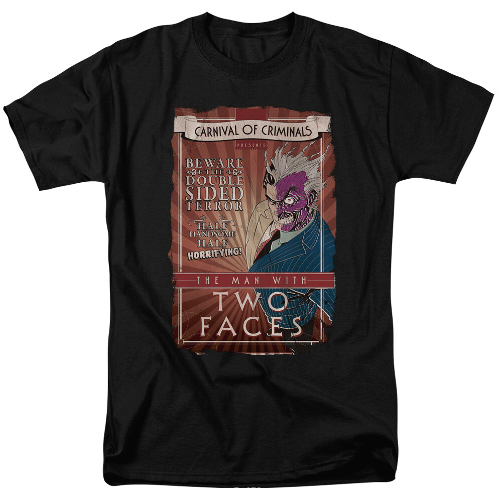 Batman Two Faces DC Comics Licensed Adult T-Shirt
