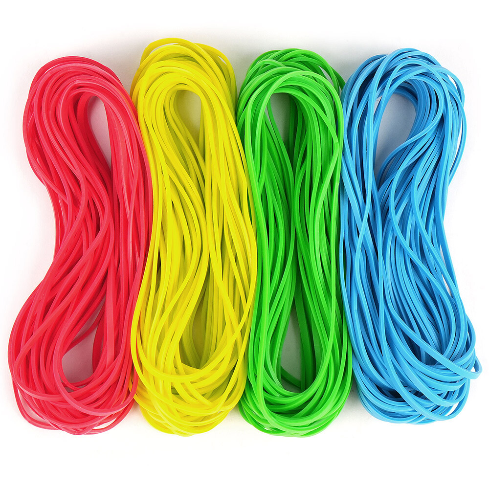 Large Rubber Bands 170Pcs Heavy Duty for Trash Can File Folder Office Supplies