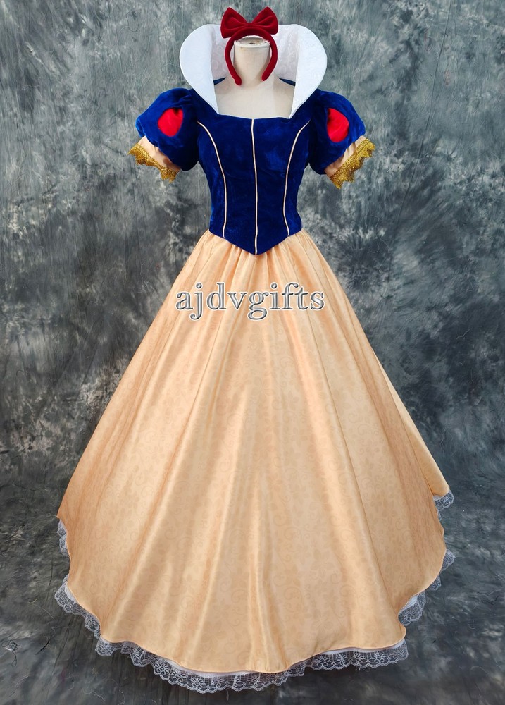 Snow White Dress for Women & Girls – Princess Snow White Cosplay Costume