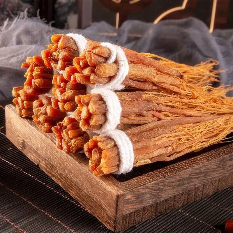 Red Ginseng Roots from Changbaishan Pure Herbal Panax Ginseng Source