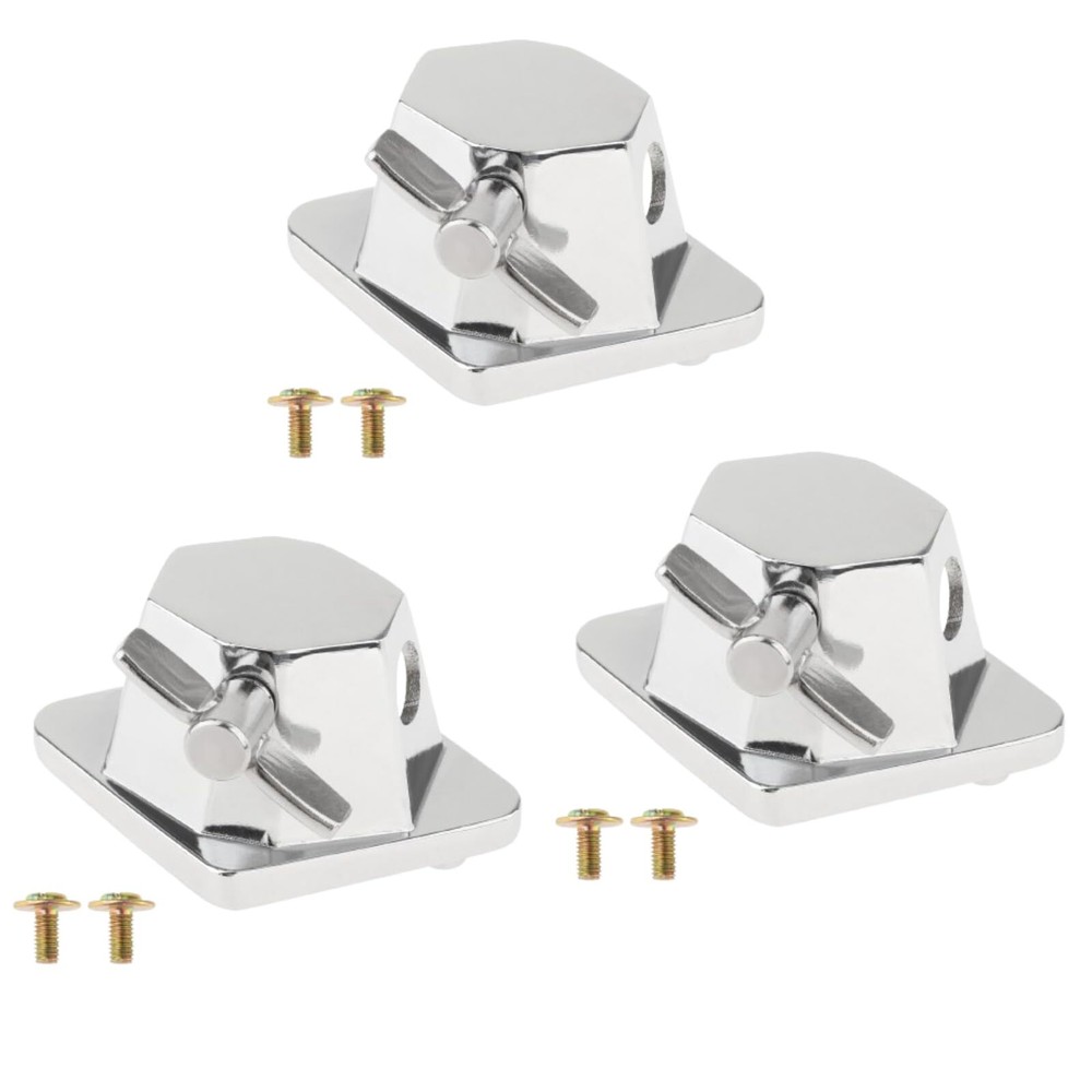 3Pcs Floor Tom Drum Leg Bracket Mount Practical Drum Set Parts Accessories,Dr...