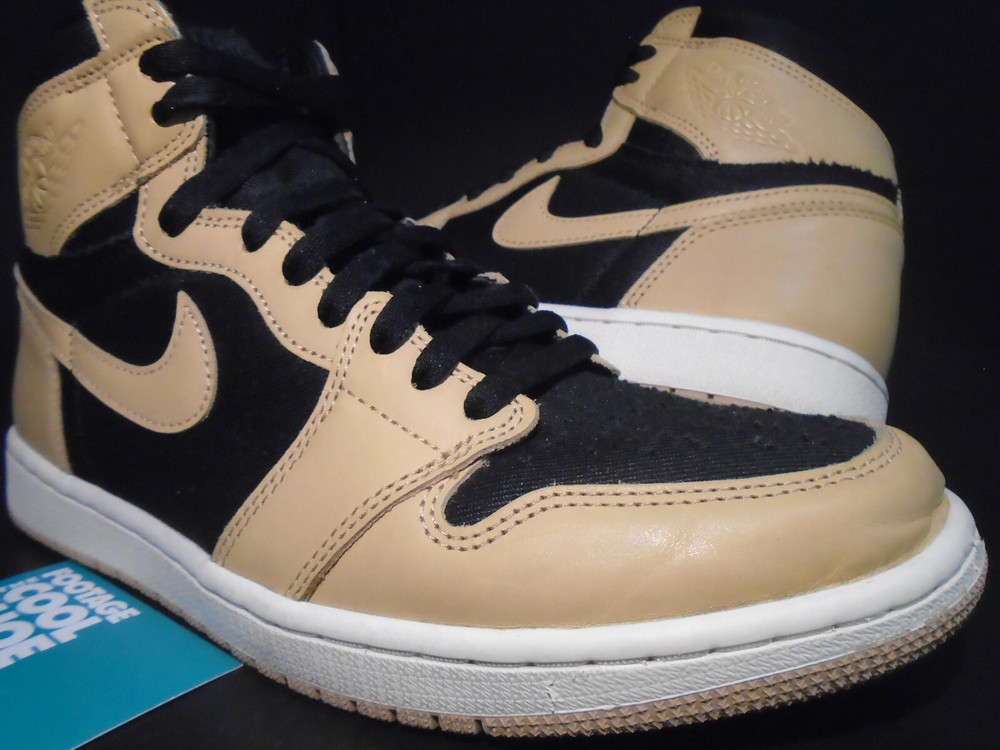 NIKE AIR JORDAN 1 RETRO HIGH OG I HEIRLOOM LOT VACHETTA TAN BLACK SAIL WHITE 10