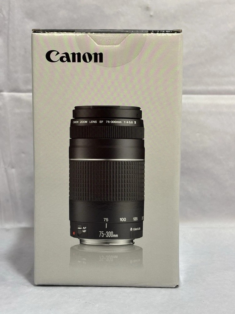 Canon EF 75-300mm f/4-5.6 III Telephoto Zoom Lens