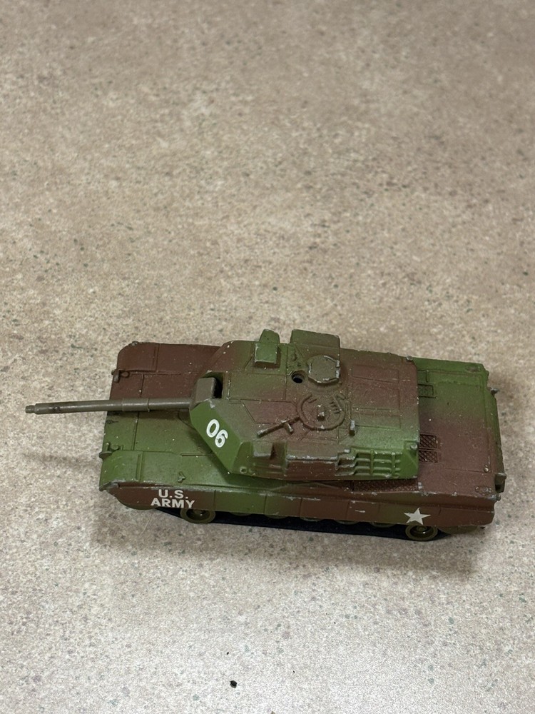 Ertl Force 1 US Army M1 Abrams Tank 1989 China Die Cast & Plastic    RW6