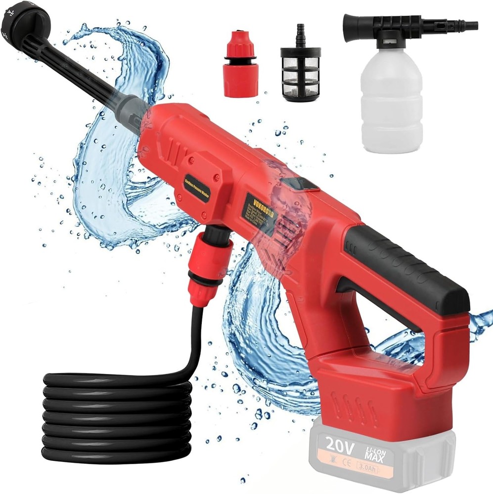 Milwaukee M18 Cordless Pressure Washer with Battery Power for Portable Cleaning