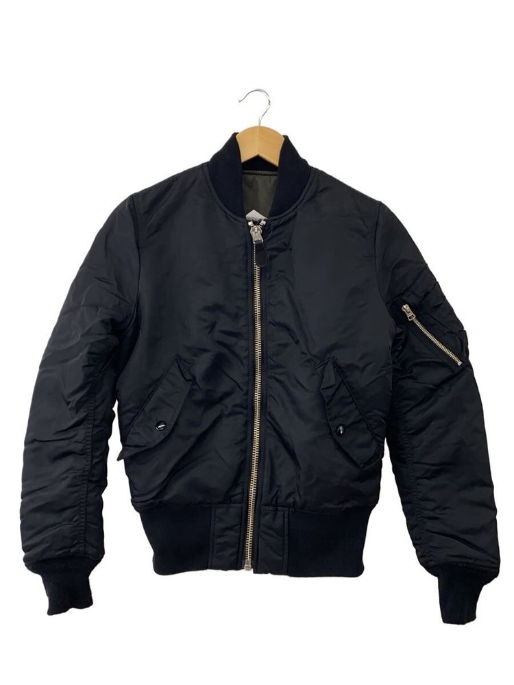 Alpha Industries Flight Jacket/Xs/Nylon/Nvy/Plain/Ta1072-8001 3389