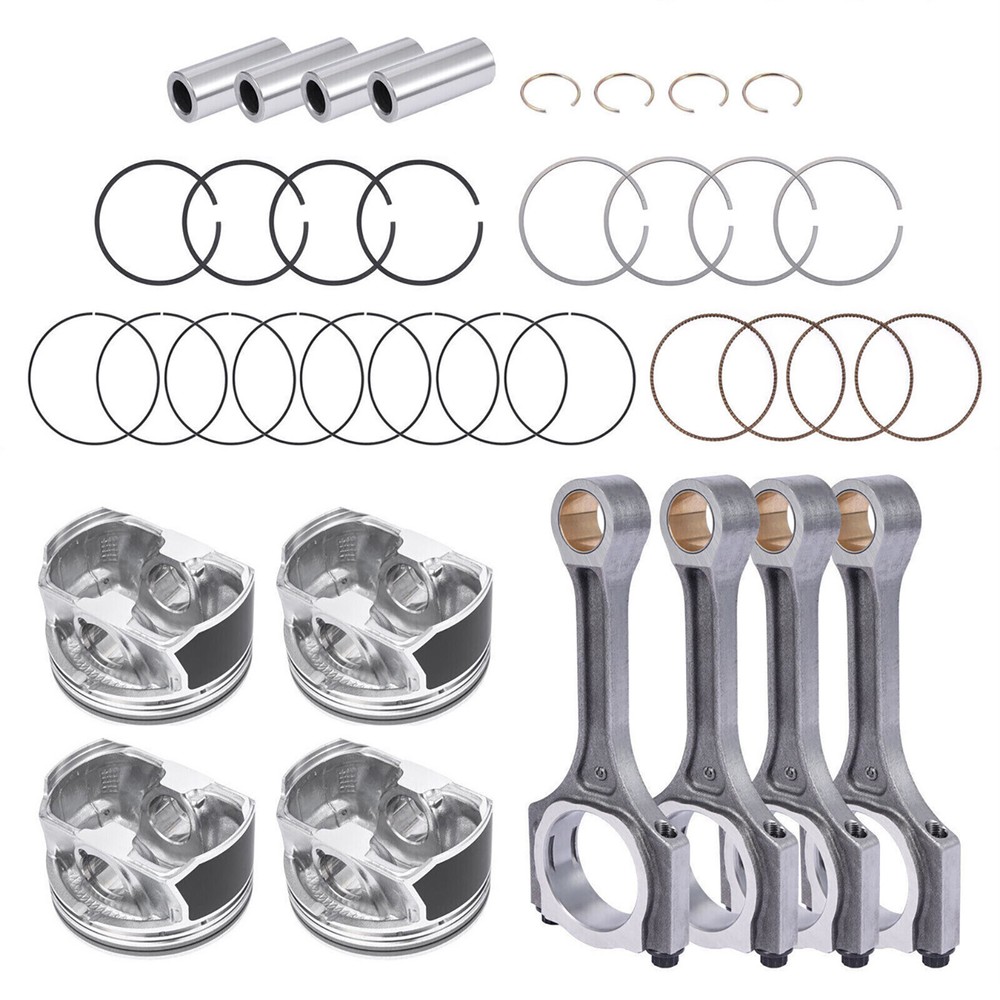4-Piece Piston Rod Set for Hyundai Sonata Kia Sorento Optima 23040-2G200