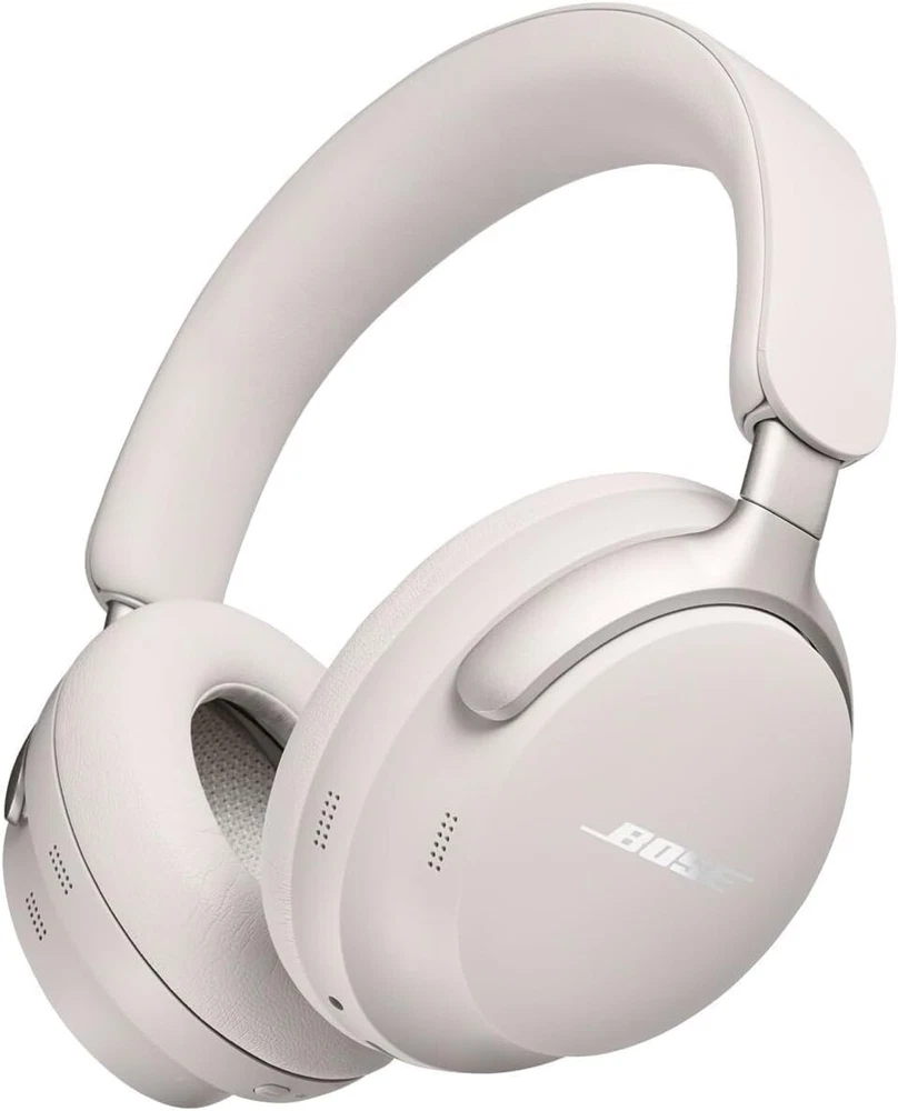 Bose - QuietComfort Ultra Wireless Noise Canceling Over-the-Ear Headphones White