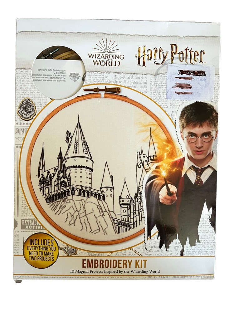 Harry Potter Wizarding World Embroidery Kit