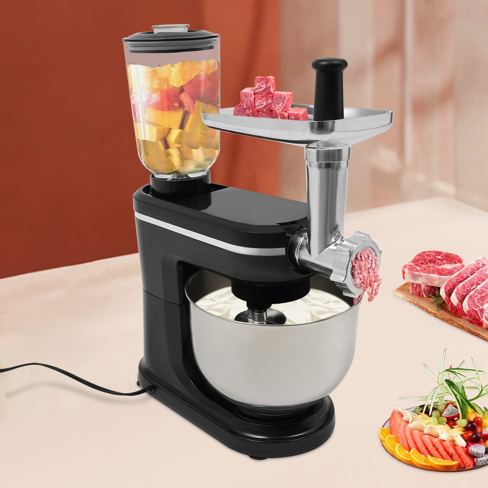 700W 7-Speed Stand Mixer with Juicer 6.34-QT Multi-Function Kitchen Appliance