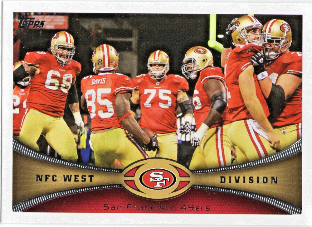 2012 Topps - #343 San Francisco 49ers