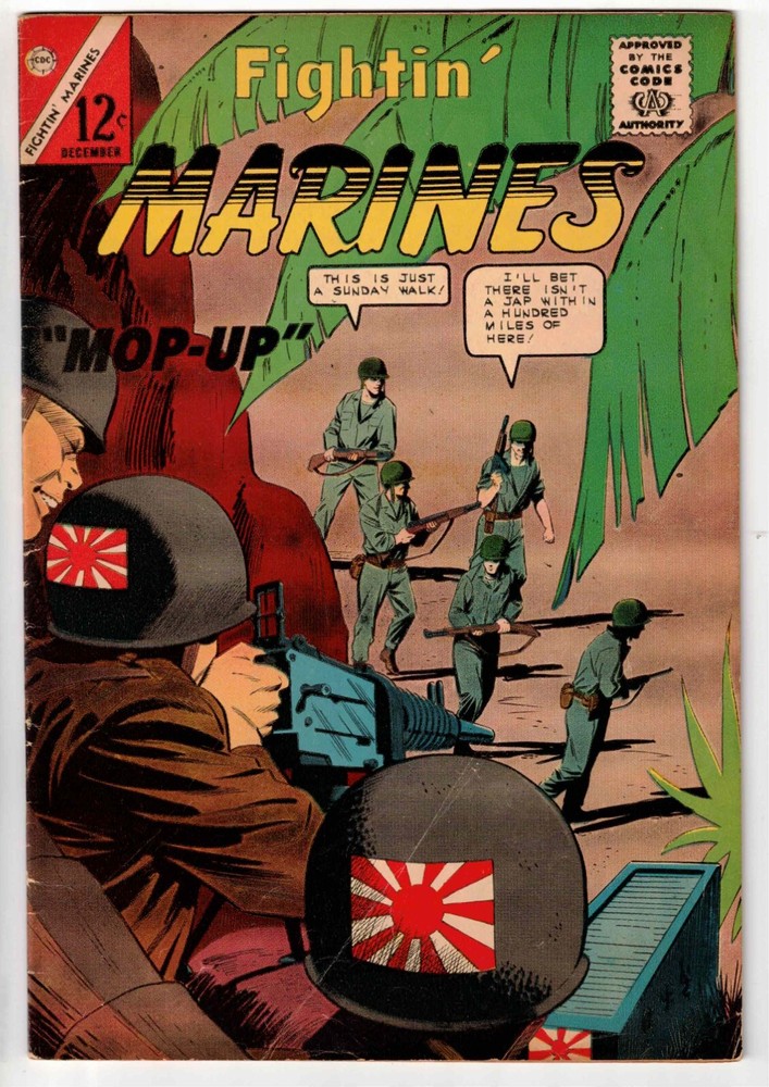 FIGHTIN MARINES #56 1963 CHARLTON SILVER AGE NICE!