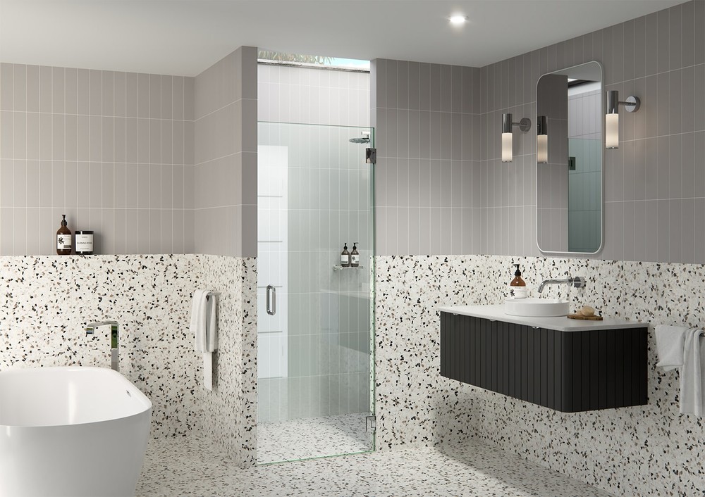 Glass Warehouse GW-DO-28.5 Albedo 78-Inch Tall 28.5-Inch Wide Hinged Chrome Mirror