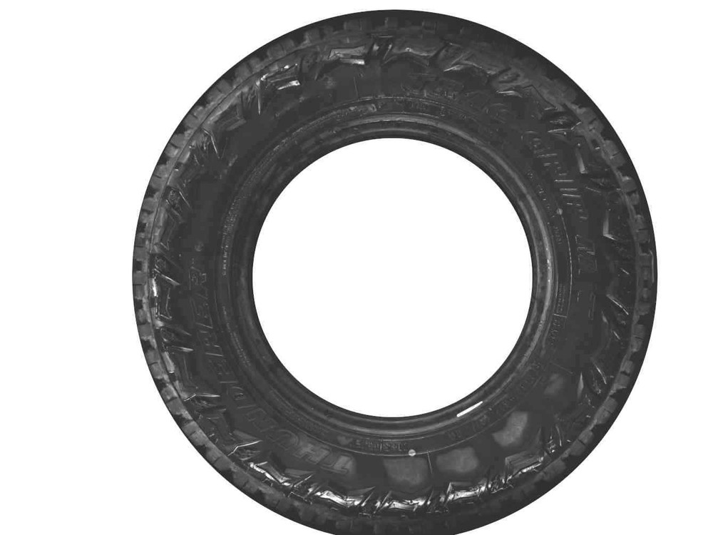 LT245/75R17 Thunderer Trac Grip M/T 121 Q Used 14/32nds