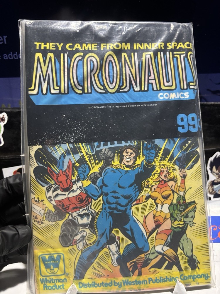 WHITMAN SEALED MULTI-PACK MICRONAUTS #1 #2 #3 1979 MARVEL COMIC BRONZE AGE