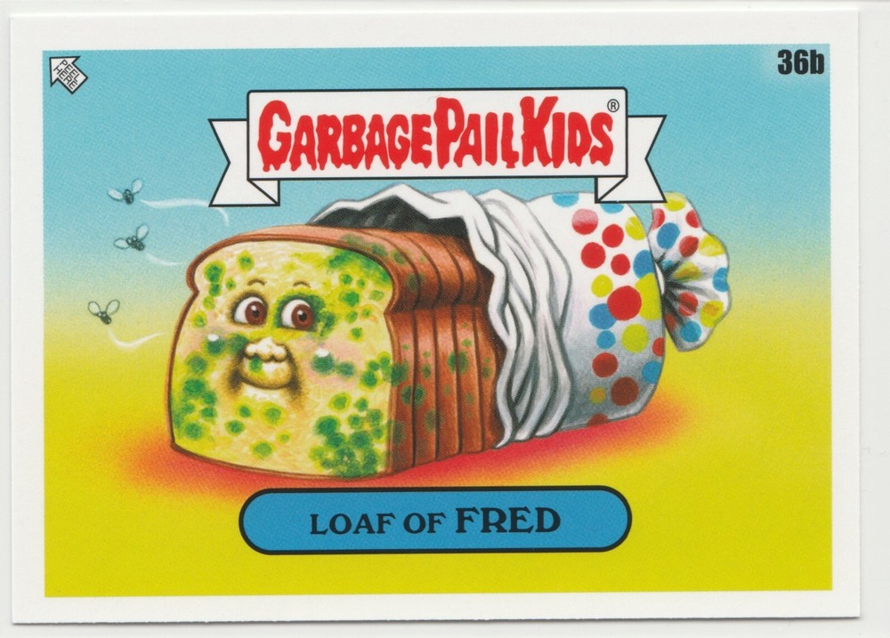 Fred Loaf #36b GPK Garbage Pail Kids 2021 Food Fight Series