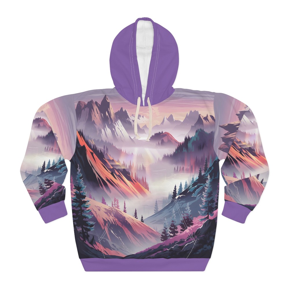 Windcarved Winds All Over Print Pullover Hoodie Nature Adventure Travel Apparel