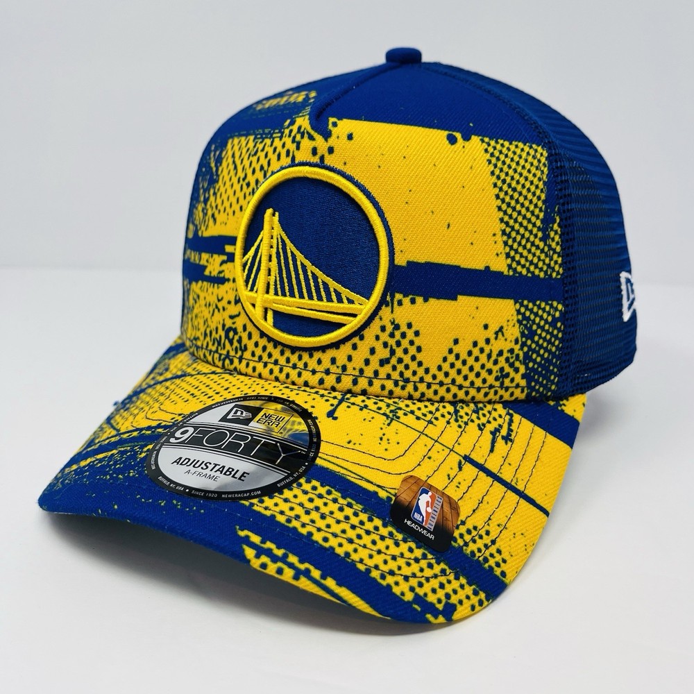 New Era 9FORTY NBA Golden State Warriors Tip Off Men Cap Hat Snapback Adjustable