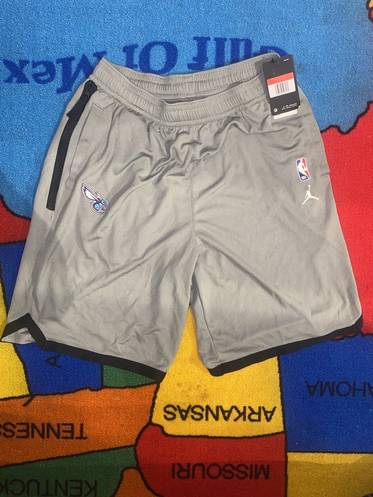 Charlotte Hornets Nike NBA Authentics sz L-Tall offical Shorts Jordan jumpman