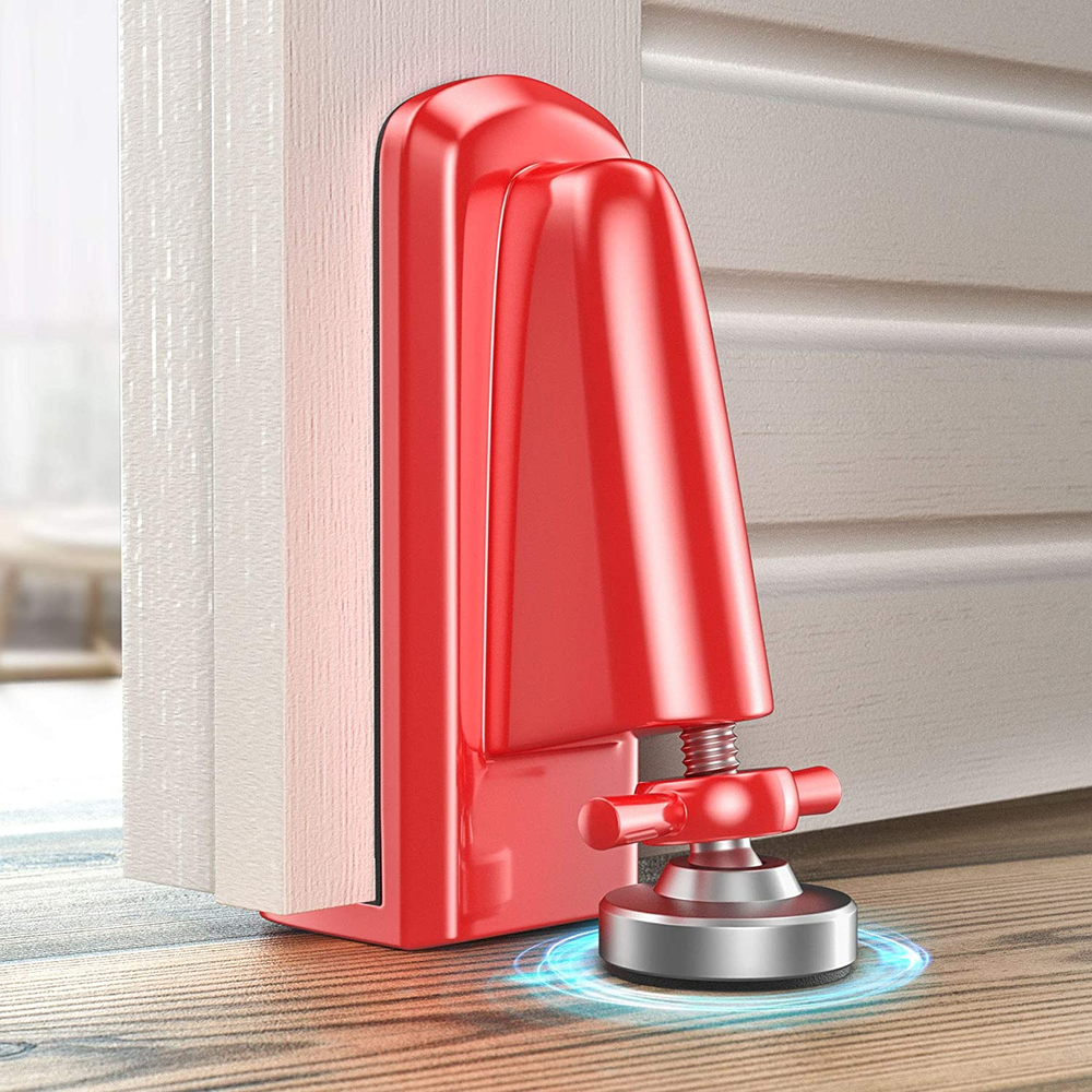 Portable Door Jammer Security Lock for Travel Apartment Home Safety