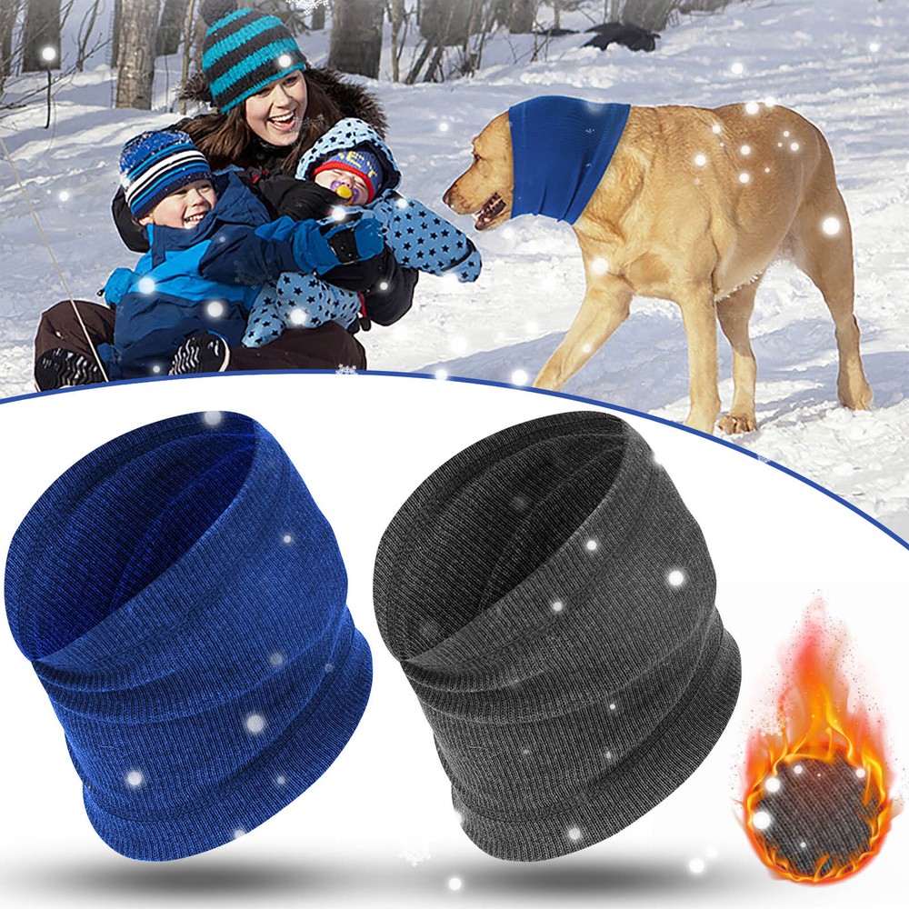 Cat Dog Snood Pet Dog Earmuff Dog Neck And Ears Warmer Dog Ear Wrap Dog Headwear