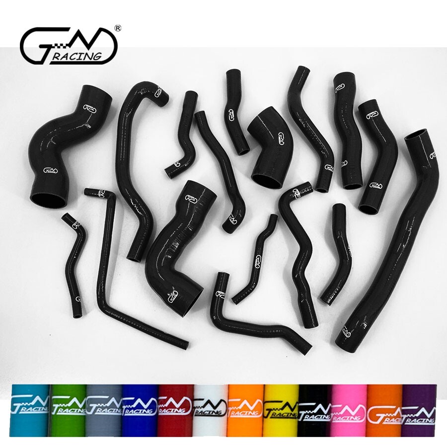 Fit 08-14 VW Golf MK6 GTI Scirocco MK3 TSI 2.0 Turbo Silicone Intercooler Hose
