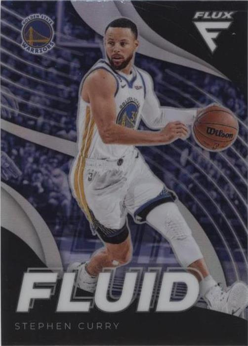 2022-23 Panini Flux - Fluid Silver Prizm #8 Stephen Curry