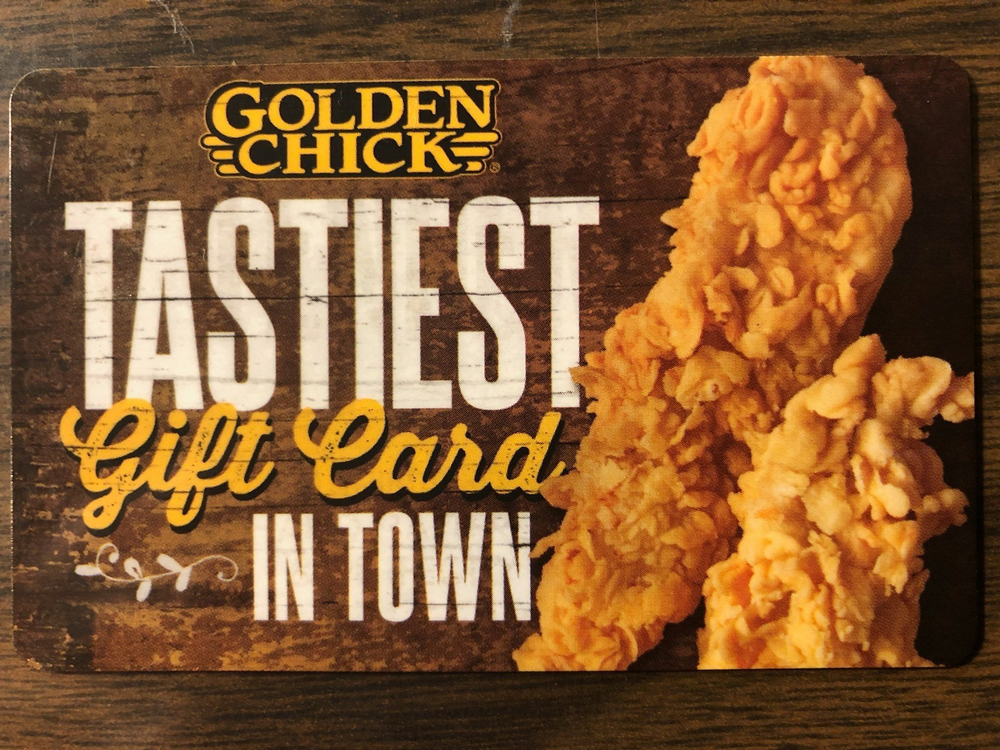 $50 Golden Chick Gift Card with Free Shipping